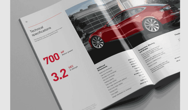 汽车企业画册